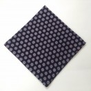 Black - 10" POLKA DOT Unisex Men Women Pocket Square Handkerchief Hanky - 100% Cotton